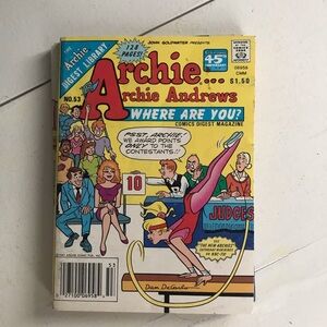 Archie Andrews Comics Digest #53  - Bright Yellow Cover